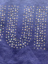 Load image into Gallery viewer, Juicy Couture Jacket Womens Large Gray Blue Ombre Full Zip Hoodie Rhinestones
