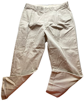 Load image into Gallery viewer, Brooks Brothers Pants Adult 37x30 Beige Advantage Chino Elliot Pleated Mens
