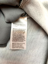 Load image into Gallery viewer, Zenergy by Chicos Sweater Womens 2 Gray Toggle Cardigan Spandex Asymmetric
