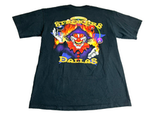 Load image into Gallery viewer, Vintage Rick Fairless Strokers Dallas Shirt Adult Medium Black Clown Grunge Mens
