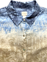 Load image into Gallery viewer, Chicos Shirt Womens 3 (Extra Large) Oversized Ombre Tile Sheri Plus Ladies
