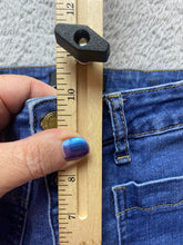 Load image into Gallery viewer, Judy Blue Jeans Womens 7/28 (26x26.5) Blue Denim Skinny Fit Button Fly Spandex
