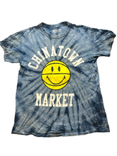 Load image into Gallery viewer, Chinatown Market Shirt Adult Medium Blue Swirl Tie Dye Limited Edition Mens RARE
