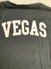 Load image into Gallery viewer, Pink Victoria’s Secret Sweatshirt Womens Large Snaps Spellout Vegas Oversized
