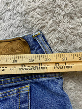 Load image into Gallery viewer, Cabelas Jeans Adult 42x29 Short Blue Khaki Denim Nylon Hunting Outdoor Mens
