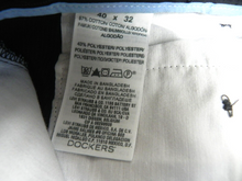 Load image into Gallery viewer, Dockers Pants  Adult 40x32 Straight Fit Pinstriped Casual Trouser Dress Mens

