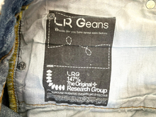Load image into Gallery viewer, LRG LR Geans Jeans Adult 42x31.5 Whiskered Straight Leg Outdoor Baggy Denim Mens
