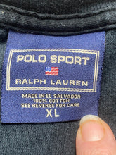 Load image into Gallery viewer, Polo Ralph Lauren Shirt Adult Extra Large Black Original Spellout Sporty Mens
