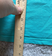 Load image into Gallery viewer, VTG Texas Bluebonnets Shirt Womens Large Teal Green Embroidered Flower USA Lady
