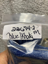 Load image into Gallery viewer, Cabelas Jeans Adult 42x29 Short Blue Khaki Denim Nylon Hunting Outdoor Mens
