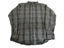 Load image into Gallery viewer, Columbia Shirt Adult Extra Large Black Tan Plaid Button Up Pocket Sportswear Men
