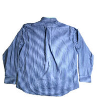 Load image into Gallery viewer, Brooks Brothers 1818 Shirt Adult Extra Large Blue Regent Button Up Flannel Mens
