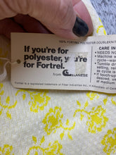 Load image into Gallery viewer, VTG Steven Wayne Shirt Womens Extra Large Yellow AOP Floral Fortrel Knits NOS
