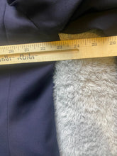 Load image into Gallery viewer, Lauren Ralph Lauren Suit Coat Mens 44R Navy Blue Slim 100% Wool Sport Blazer
