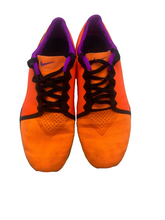 Load image into Gallery viewer, Nike Shoes Womens 9.5 Orange Black Lace Up Running Athletic Trainers Lunarlon
