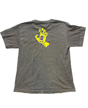 Load image into Gallery viewer, Santa Cruz Shirt Youth Medium Charcoal Gray Screaming Hand Skateboard Boys
