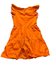 Load image into Gallery viewer, Re-Imagined by J Crew Dress Womens Small Boho Peasant Fairycore Ruffle Fit Flare
