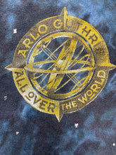 Load image into Gallery viewer, VTG Arlo Guthrie Shirt Adult 3XL Tie Dye Single Stitch All Over the World Mens
