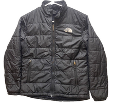 Load image into Gallery viewer, The North Face Jacket Adult Medium Black Puffer Reversible Zip Workwear Mens
