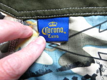Load image into Gallery viewer, Corona Extra Shorts Adult 36 Board Trunks Swimwear Bottoms AOP Hawaiian Mens
