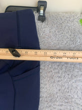 Load image into Gallery viewer, Lululemon Leggings Womens 27X24.5 Navy All The Right Places Cropped Workout Lady

