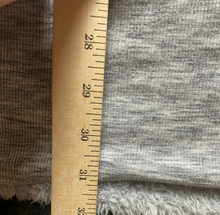 Load image into Gallery viewer, Athleta Sweater Womens Large Tall Gray Open Front Waterfall Cardigan Thumbhole
