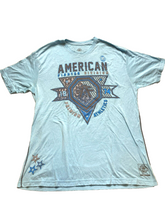 Load image into Gallery viewer, American Fighter Shirt Adult 3XL Blue Premium Athletics Training Division Mens

