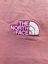 Load image into Gallery viewer, The North Face Sweatshirt Womens Medium Pink Fleece Embroidered Logo Oversized
