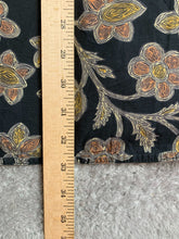 Load image into Gallery viewer, Evergreen Shirt Adult Extra Large Black AOP Flowers Hawaiian Full Fit Aloha Mens
