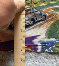 Load image into Gallery viewer, VTG Reyn Spooner Shirt Adult Medium Rainbow AOP Hollywood Hot Rod Hawaiian Mens
