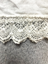 Load image into Gallery viewer, Laura Bianchi Shirt Womens Small White Tank Lace Trim Italy Boho Linen Lady
