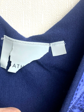 Load image into Gallery viewer, Athleta Dress Womens 2XS XXS Blue Santorini Boho Tank Flared Modal Spandex Lady
