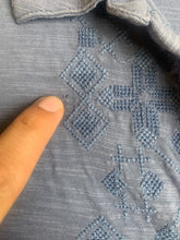 Load image into Gallery viewer, J Jill Shirt Womens Extra Large Lavender Lagenlook Button Up Oversized Blouse
