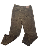 Load image into Gallery viewer, Lauren Ralph Lauren Pants Womens 12 (32x29) Brown Corduroy Spandex Stretch Lady
