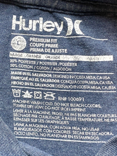 Load image into Gallery viewer, Hurley Shirt Adult Large Heather Blue Premium Fit Streetwear Skater Skate Mens
