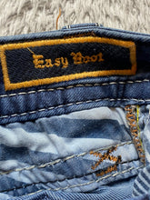 Load image into Gallery viewer, Rock Revival Jeans Womens 25x29 Blue Denim Meri Whiskered Boot Cut Studded
