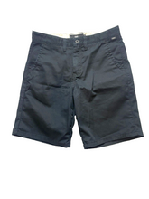 Load image into Gallery viewer, Vans Shorts Adult 29x8.5 Black Flat Front Off The Wall Casual Chino Mens
