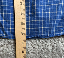 Load image into Gallery viewer, Abercrombie &amp; Fitch Shirt Adult Small Blue Grid Checkered Button Up Casual Mens
