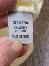 Load image into Gallery viewer, Stacy Adams Sweater Adult 3X Ivory 1/4 Zip Mock Neck Elbow Patch Style Mens NWT
