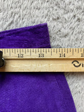 Load image into Gallery viewer, Vintage Outerwear By Phoenix Skirt Womens 27x17.5 Purple Suede A-Line USA Ladies
