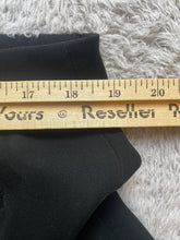 Load image into Gallery viewer, Chico's Pants Womens 3 (38x30) Black Flat Front Wide Leg Platinum Dress Ladies
