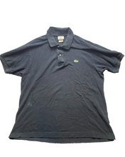 Load image into Gallery viewer, Lacoste Shirt Adult 6 (Large) Black Preppy Alligator Logo Casual Golf Polo Mens
