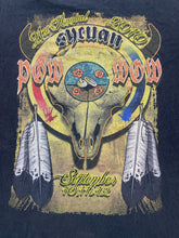 Load image into Gallery viewer, Sycuan Pow Wow Shirt Adult Extra Large Black 21st Annual 2010 Native American
