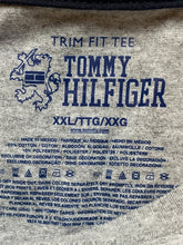Load image into Gallery viewer, Tommy Hilfiger Shirt Adult 2XL XXL Gray Trim Fit Streetwear Retro Style Mens

