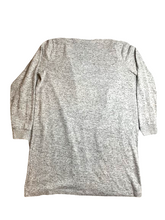 Load image into Gallery viewer, Juicy Couture Sweater Womens Medium Gray Open Front Cardigan Oversized Tunic
