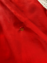 Load image into Gallery viewer, VTG Jacket Adult Medium Red Varsity Snaps Front Pockets Stripes Lined USA 70s
