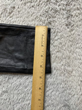 Load image into Gallery viewer, Commando Pants Womens 2X (29x27.5) Black Faux Leather Waistband Stretch Plus
