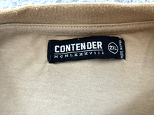 Load image into Gallery viewer, Contender Shirt Adult 2XL XXL Beige American Eagle Shield Streetwear Skater Mens

