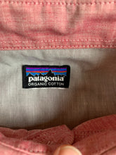 Load image into Gallery viewer, Patagonia Shirt Adult Medium Light Red Button Up Casual Collared Soft Boy Mens
