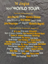 Load image into Gallery viewer, TK Jingles Shirt Adult Extra Large Slate Gray 2015 World Tour Jerry Negrelli Men
